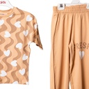 7455 Ensemble pantalon marron