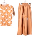 7455 Ensemble pantalon orange