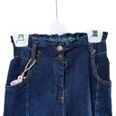 6027 Pantalon jean fente