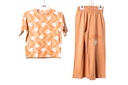 7455 Ensemble pantalon orange