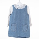 1007 Robe jean 2 pièces 